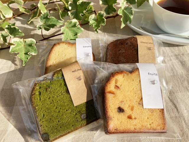 パウンドケーキセット包装例