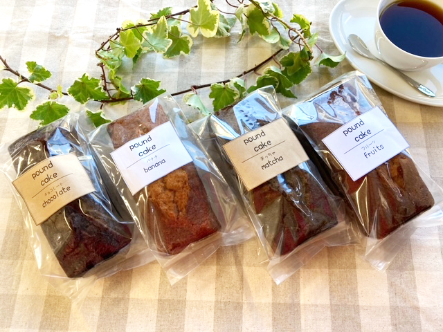 パウンドケーキセット包装例