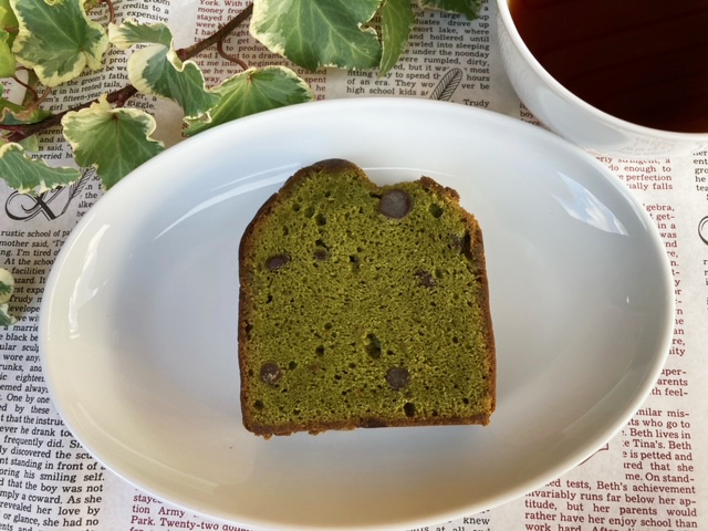 パウンドケーキ 抹茶